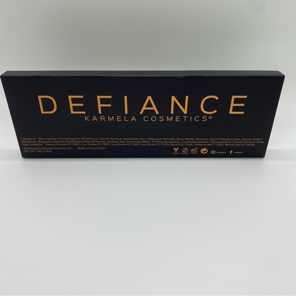 Karmela Cosmetics Defiance Eyeshadow Palette - Picture 3 of 6